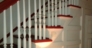 milw red stairs no lamp